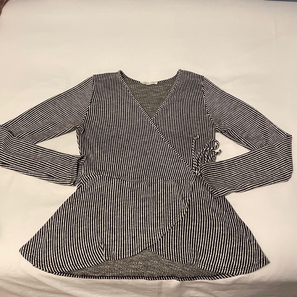 Black and White Stripe Shirt